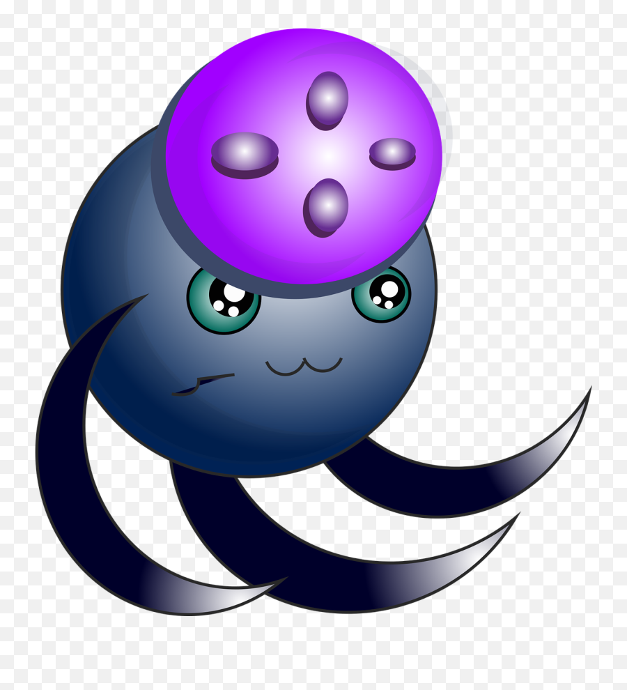 Ball Animal Spirit Ghost Free Vector Graphics - Clip Art Emoji,Ghost Emoticon