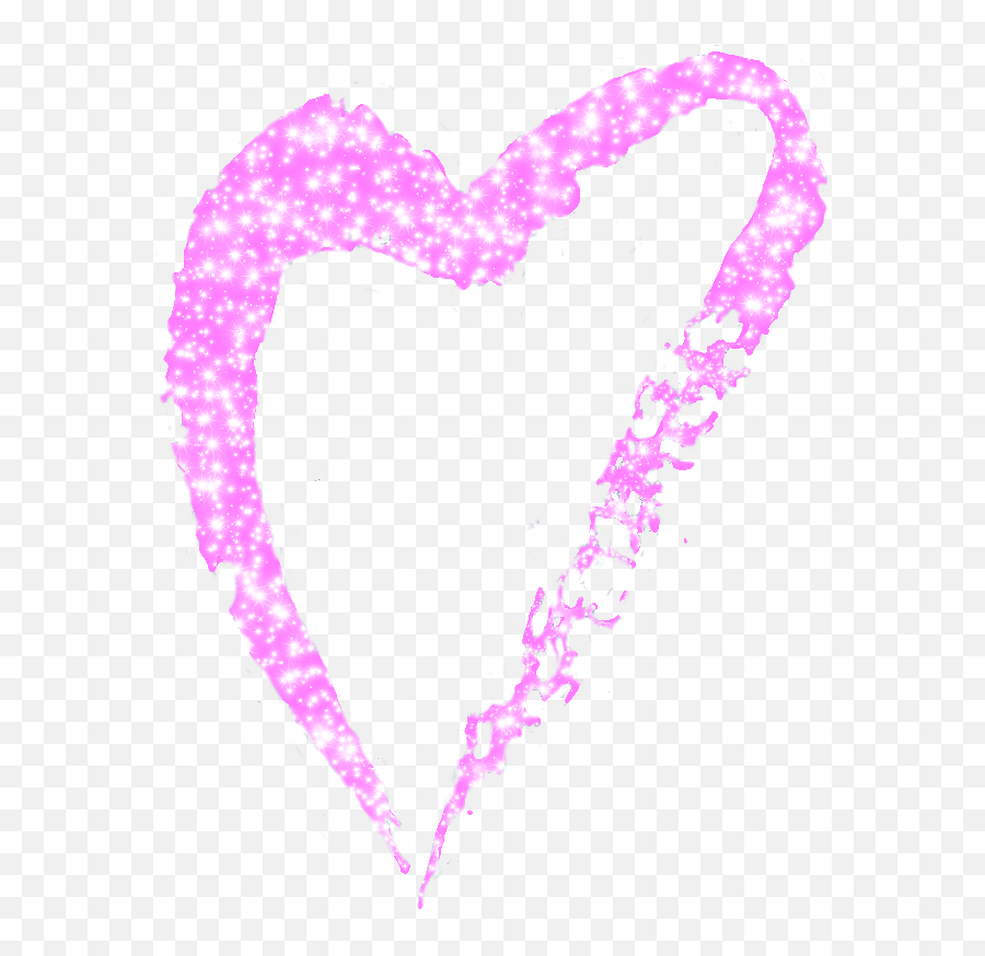 Hearts Heart Glittery Glitter Sparkle Sparkles - Heart Pink Glitter Transparent Emoji,Pink Sparkly Heart Emoji