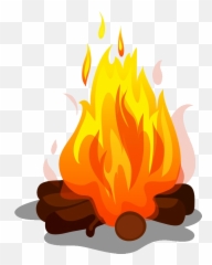 Clipart Flames Clear Background Clipart Flames Clear - Transparent Background Bonfire Clipart Emoji,Fire Emoji No Background