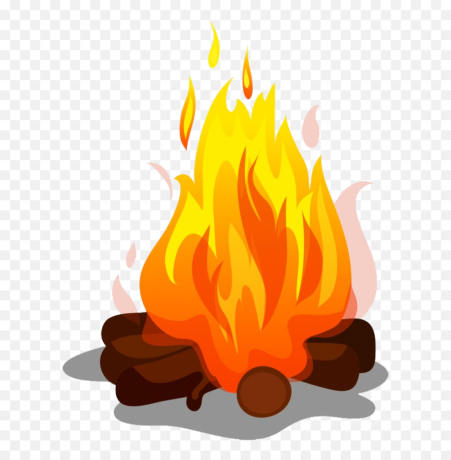 Clipart Flames Clear Background Clipart Flames Clear - Transparent Background Bonfire Clipart Emoji,Fire Emoji No Background