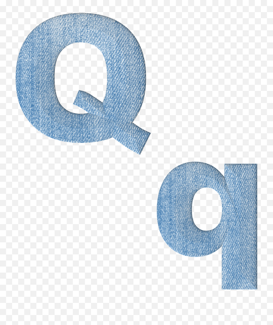 Fabric 3d Denim Alphabet Letter Q - G Raide Emoji,Steam Letter Emoticons