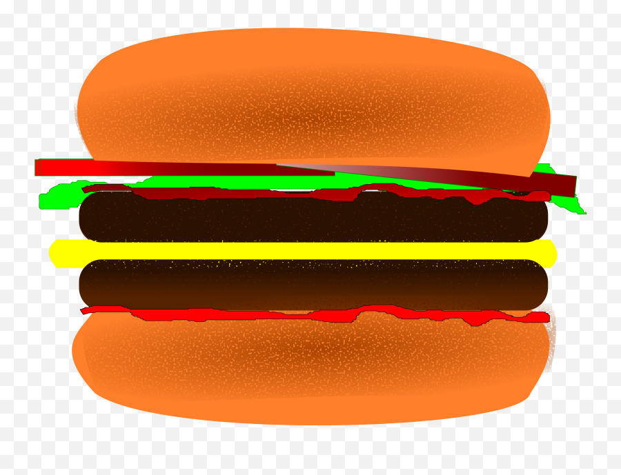 Hamburger Clipart Svg Hamburger Svg - Horizontal Emoji,Google Hamburger Emoji