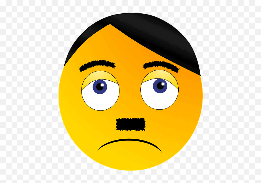 Nazi Germany - Emoji Adolf,Nazi Emoticon