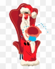 Stripper Santa Gifs Search - Claus Crying Emoji