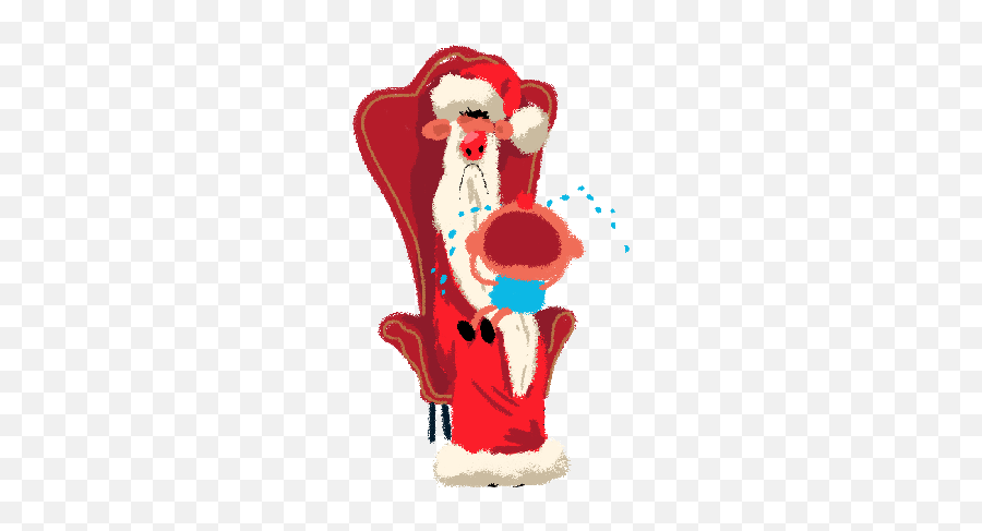 Stripper Santa Gifs Search - Santa Claus Crying Gifs Emoji,Dancing Santa Emoticon