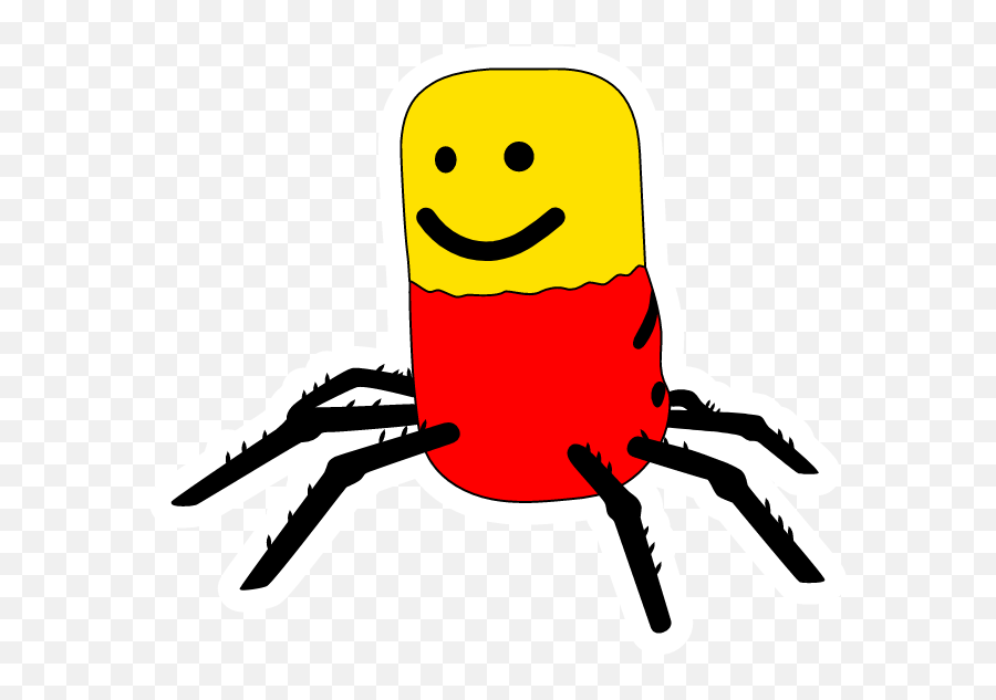Roblox Despacito Spider Sticker In 2020 - Noob Spider In Roblox Emoji,Crying Laughing Emoji Kirby