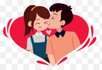 Hd Valentines Day Png Image Free Download - Couple Clipart Png Emoji,Valentines Emoji