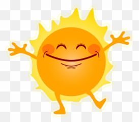 Happy Sunshine Vector Clipart Image - Feedback Worksheet Emoji