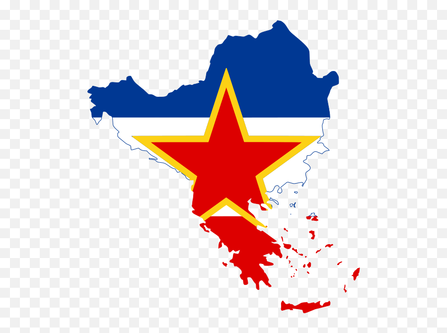 Flag - Flag Map Of Balkans Emoji,Macedonian Flag Emoji