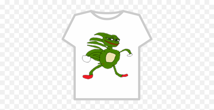 Sanic Pepe Transparent - Roblox T Shirt Baby Yoda Emoji,Sanic Emoji