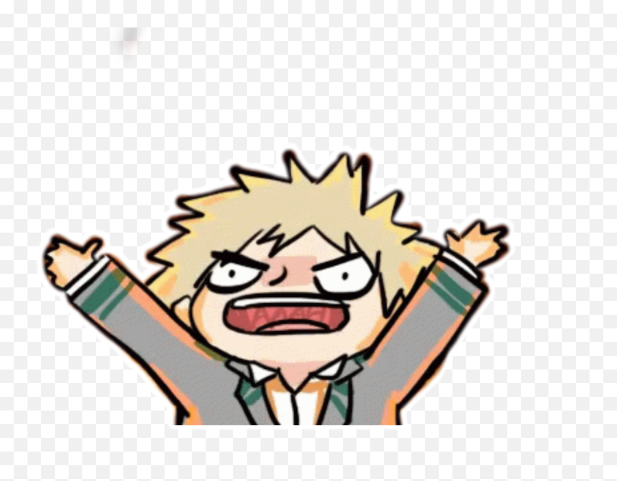 Kaachan Bakugo Bakugou Bakugokatsuki - Cartoon Emoji,Bakugou Emoji