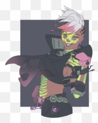 Overwatch Has Developed Quite A Fan Art - Fanart Overwatch Sombra Los Muertos Skin Emoji,Mccree Emoji