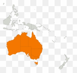Elanus Axillaris Distribution - Australia And New Zealand Map Vector Emoji,Kite Emoji