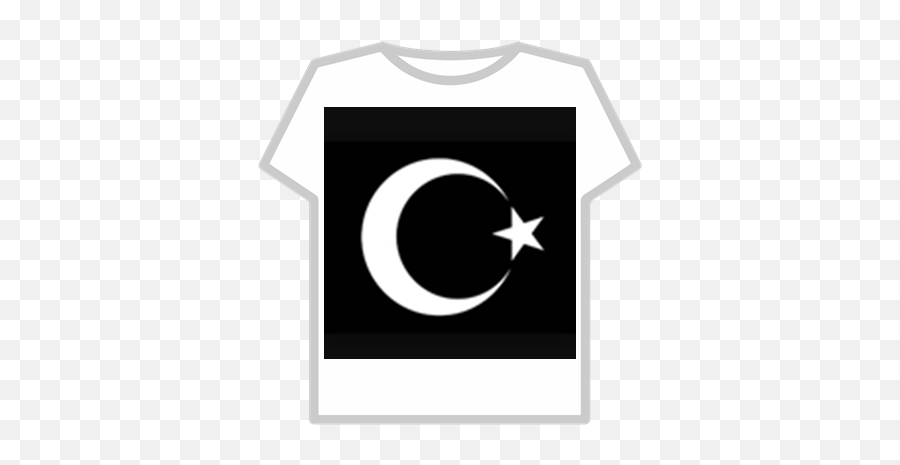 Siyah Türk Bayra - Trash T Shirt Roblox Emoji,T??rk Bayra?? Emoji