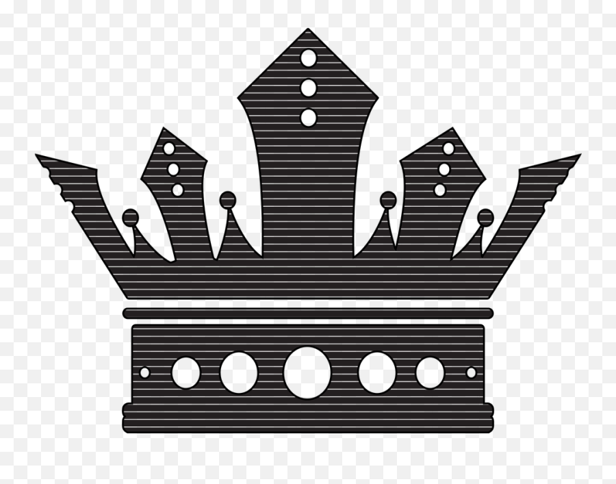 Crown Silhouettes King - Silhouette Emoji,King Queen Emoji