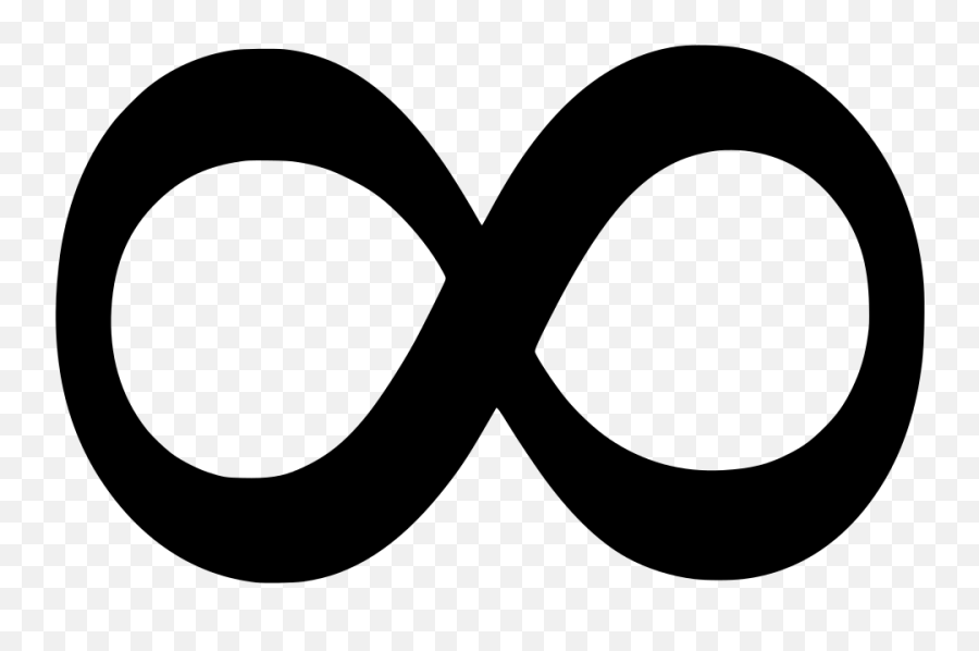 Svg Meditation Symbol Infinity Endless - Infinity Symbol Png Emoji,Infinite Emoji