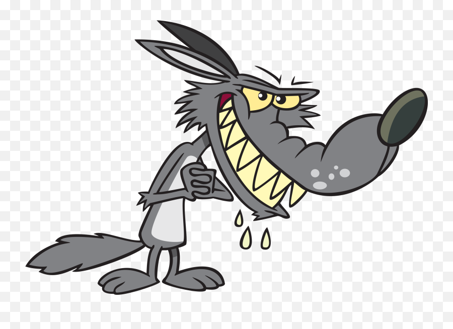 Fur Vector Scary Wolf Picture - Cartoon Wolf Red Riding Hood Emoji,Werewolf Emoji