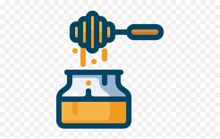 Honey Jar Vector Image - Miel Vector Png Emoji,Honey Pot Emoji