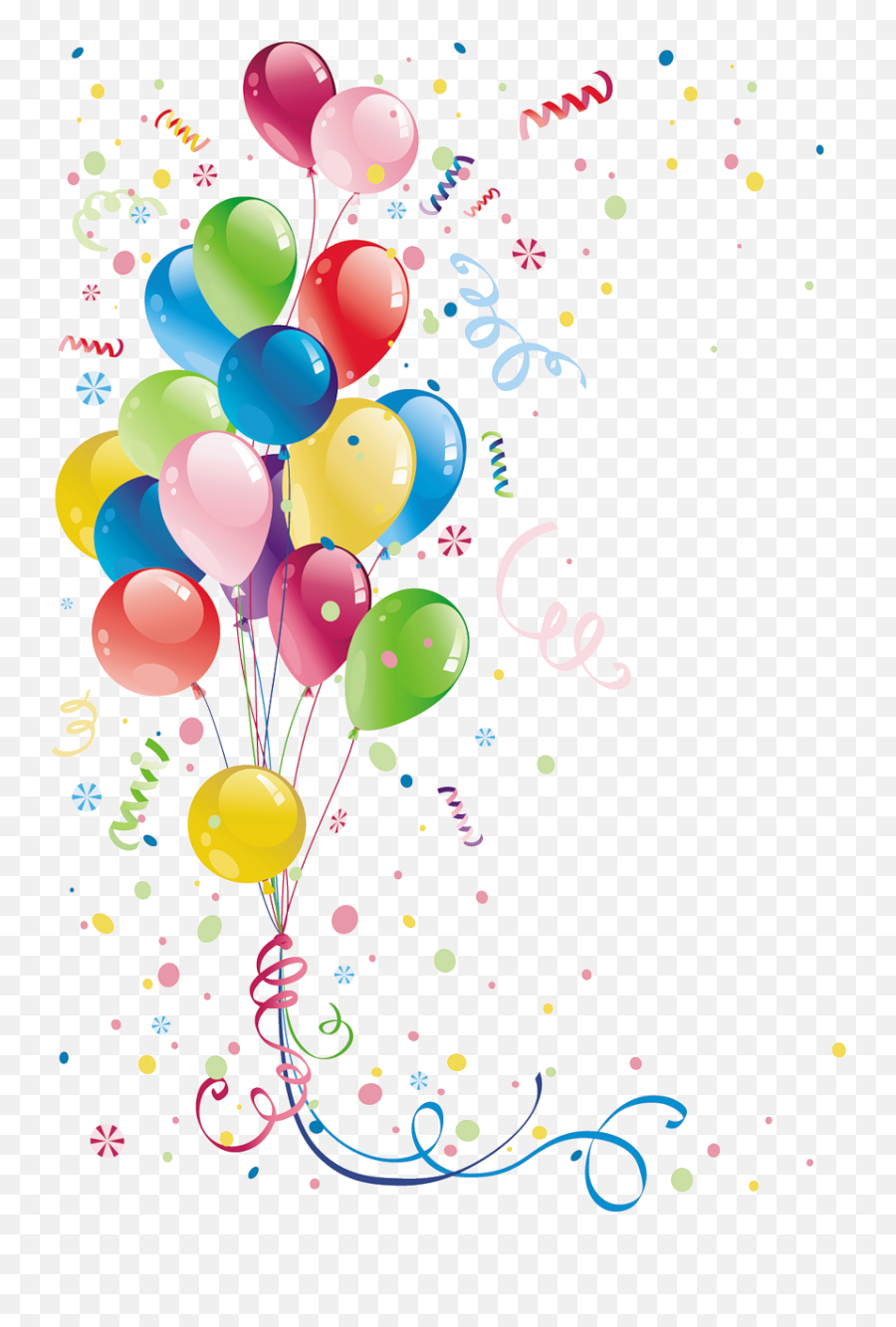 Balloon Vector Png - Clipart Anniversaire Emoji,Birthday Balloon Emoji