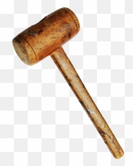Hammer PSD Official PSDs - Wooden Transparent Background Emoji
