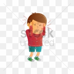 Headache Cliparts Transparent - Cartoon Guy Design Emoji