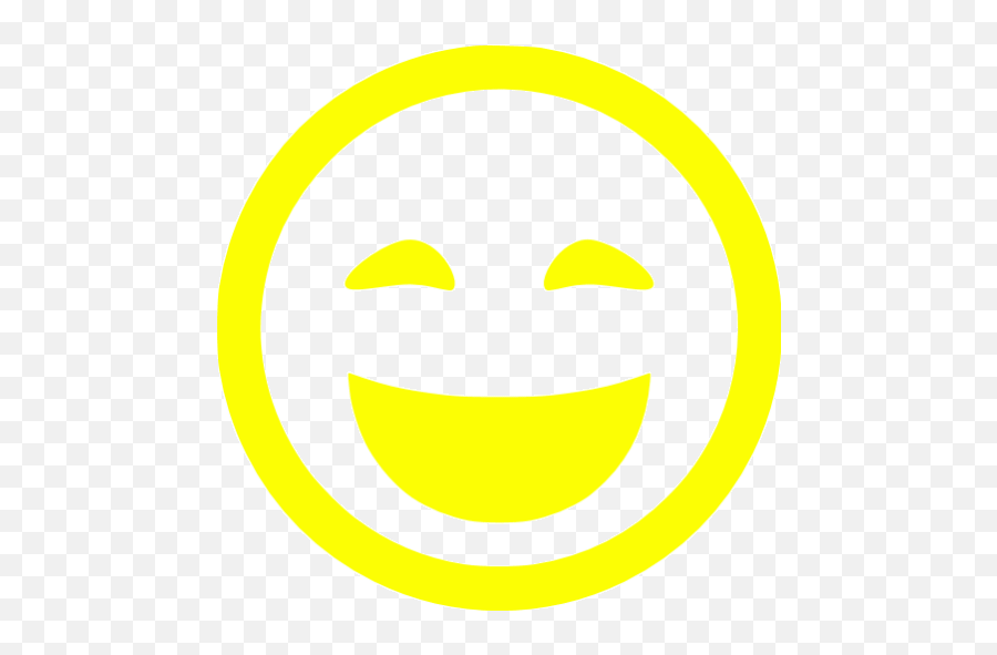 Yellow Lol Icon - Laugh White Logo Png Emoji,Lol Emoticon