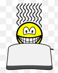 Toaster smile Smilies emofacescom - Smiley Airplane Emoji