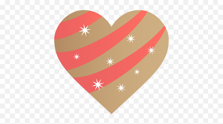 Golden Heart Icon - Girly Emoji,Golden Heart Emoji