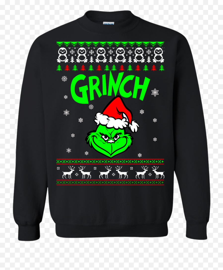 Grinch Christmas Sweater Shirt Hoodie - Grinch Sweater Emoji,Emoji Jumpers