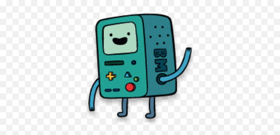 Bmo - Adventure Time Characters Bmo Emoji,Punching Emoticons