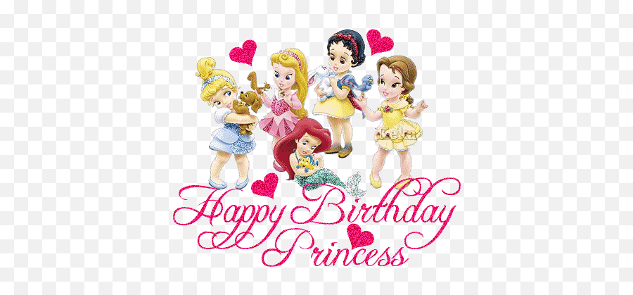 Disney Princess Happy Birthday Clipart - Cartoon Happy Birthday Wishes Emoji,Disney Princess Emoji