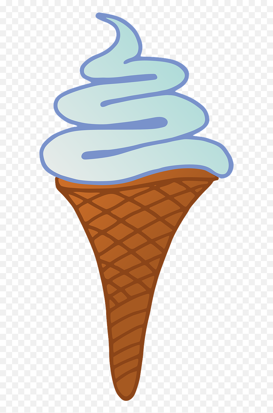 Ice Cream Desert Sweet Cold Cone - Glace Clipart Emoji,Emoji Ice Cream Cake