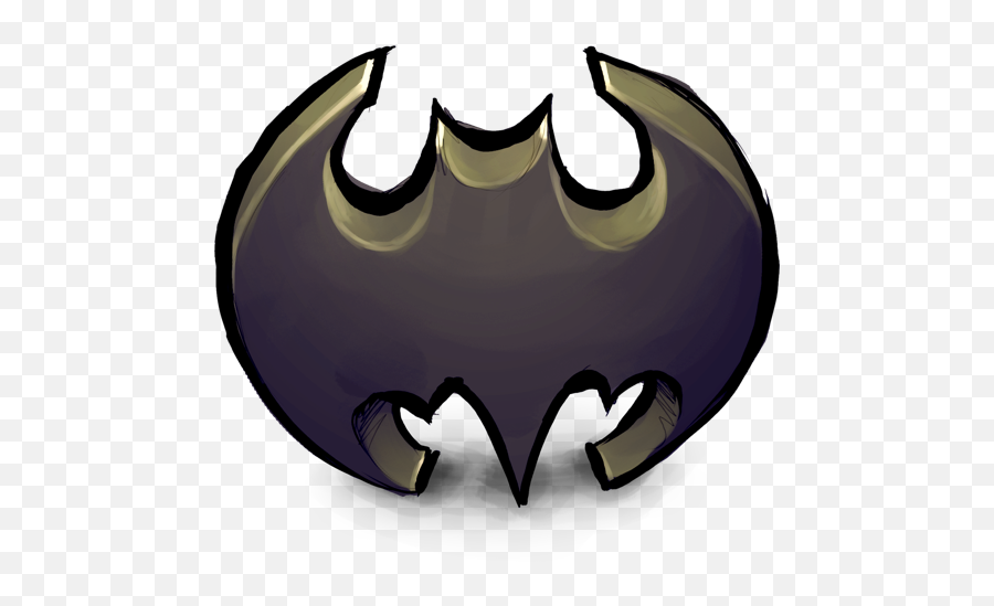 Comics Batman Logo Icon - Comics Emoji,Batman Emoticon