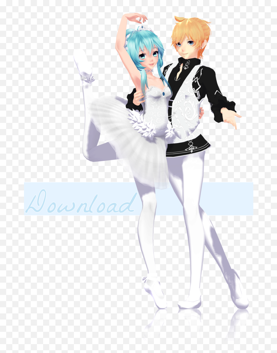 Keep On Dancing - Ballet Miku Mmd Emoji,Laughing Emoji