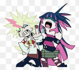 Kawaii Emoticons - Panty And Stocking With Garterbelt Transparent Emoji,Anime Emoticons