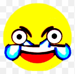 Open Eye Crying Laughing Emoji Png Picture - Open Eye Laughing Emoji Png,Discord Eyes Emoji