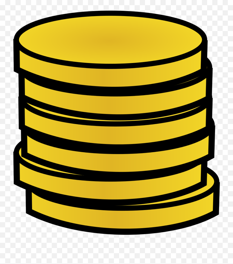 Gold Coins In A Stack Jo 01 - Stack Of Coins Clipart Emoji,Stack Of Books Emoji
