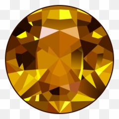 Gem Yellow Transparent Png Clipart - Emoji