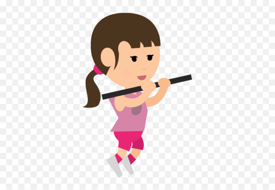 Sweat Kayla Itsines Fitness Clipart - Workout Cartoon Transparent Emoji,Zumba Emoji
