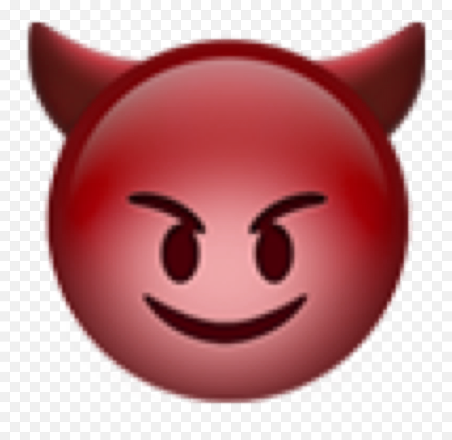 Devil Variant Emoji Red Hot Fire Devil Evil Satan Lilpe - Transparent Grunge Aesthetic Emojis,Satan Emoji