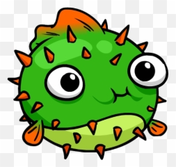 Puffer Fish Clipart - Pufferfish Clipart Emoji,Blowfish Emoji