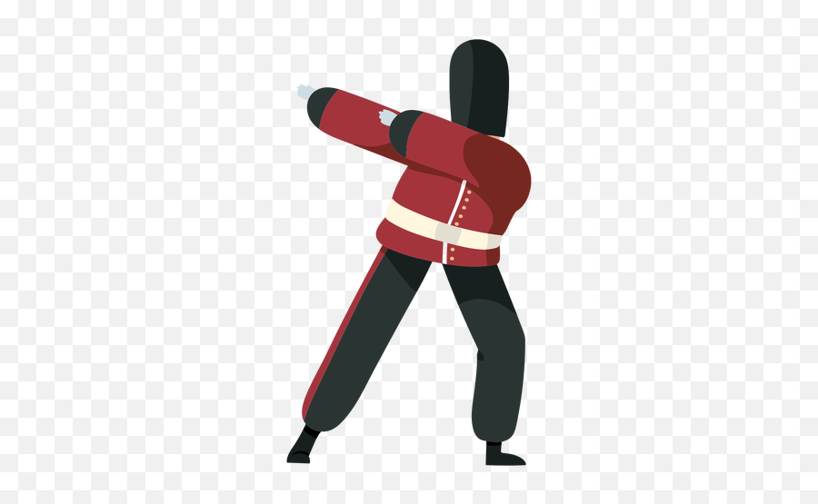 Character British Royal Guard Dab - Illustration Emoji,Britain Emoji