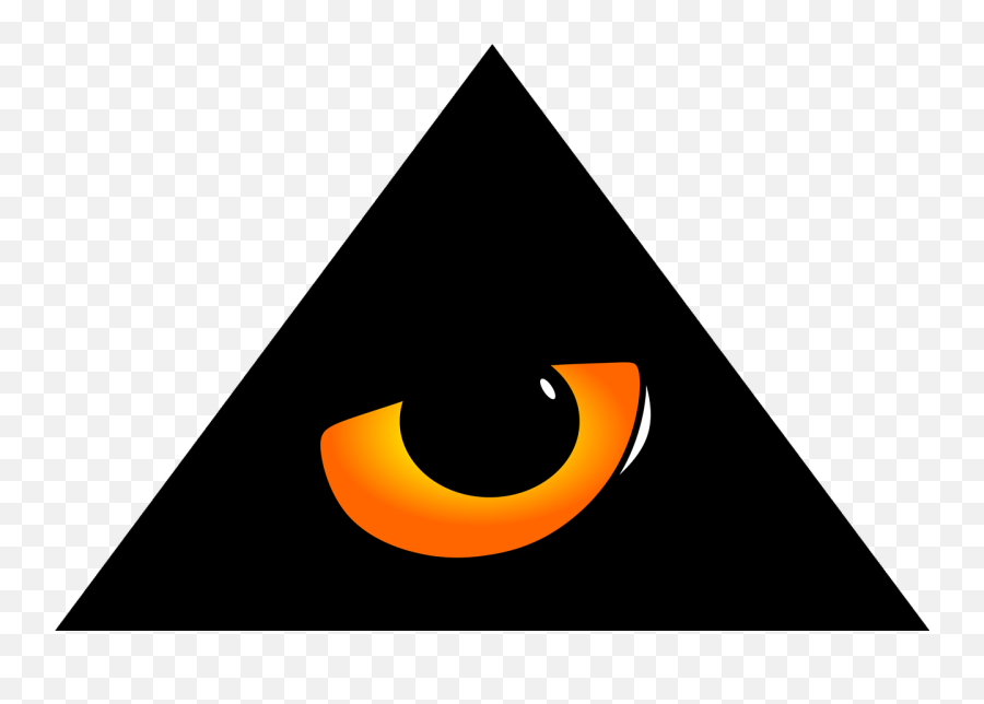 Eye Triangle Pyramid Background Free - Mata Segitiga Emoji,Illuminati Eye Emoji