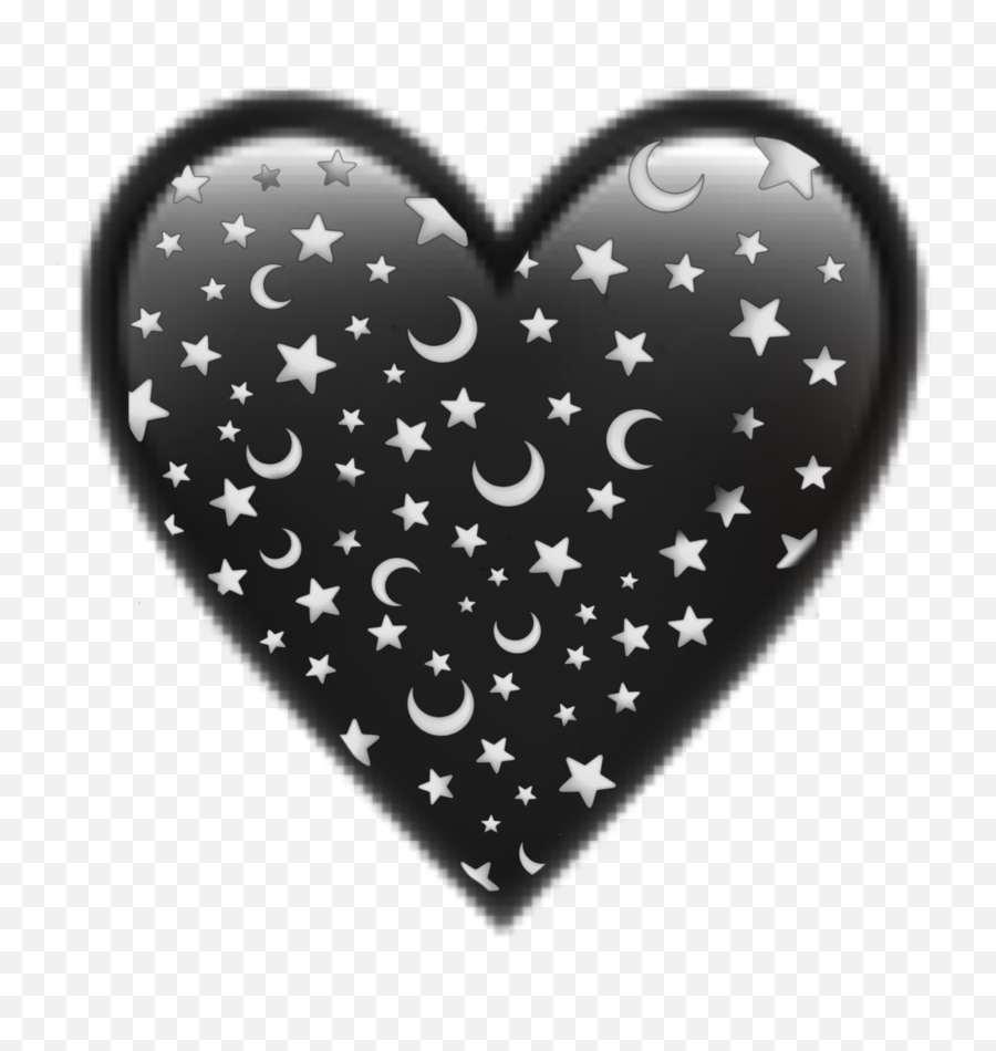 Corazon Negro Emoji - Heart,Corazon Emoji