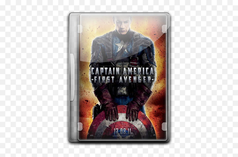 Captain America The First Avenger V12 Icon English Movies - Captain America High Quality Emoji,Captain America Emoji