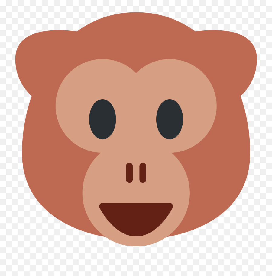 Large Emoji Icons U2013 Nature U2013 Paperzip - Monkey Face Emoji Discord,Pig Nose Emoji