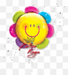 Smiley Flower - Balloon Emoji