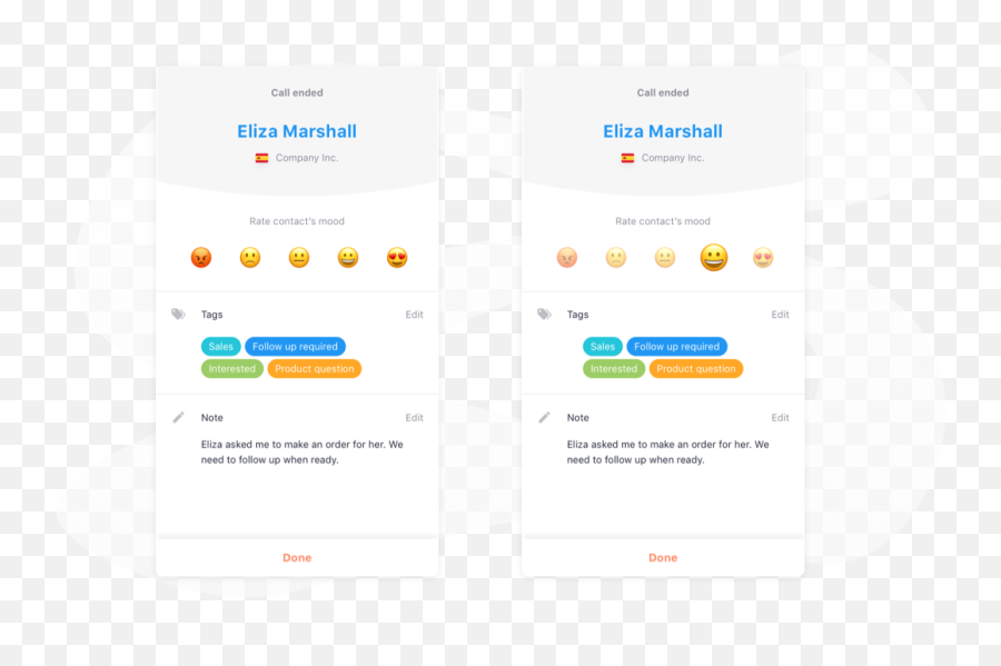 Emotion Analytics Cloudtalk - Screenshot Emoji,Simple Emoticons