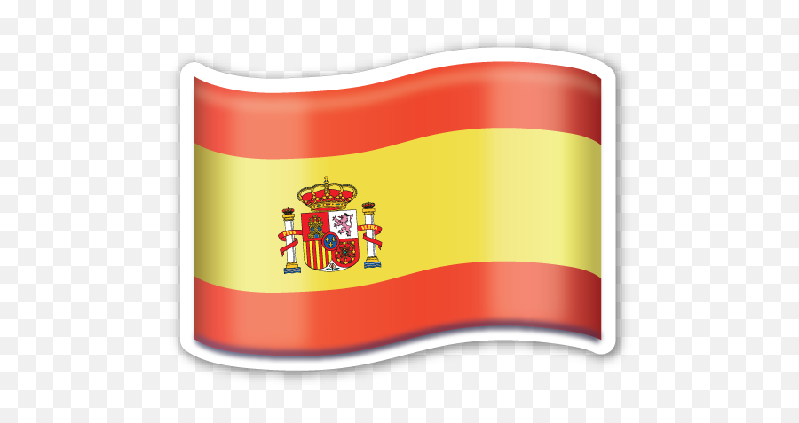 Flag Of Spain - Transparent Spain Flag Icon Emoji,Russian Flag Emoji