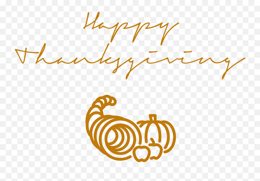Clipart Happy Thanksgiving Email Signature - Happy Thanksgiving Transparent Emoji,Happy Thanksgiving Emoji Text